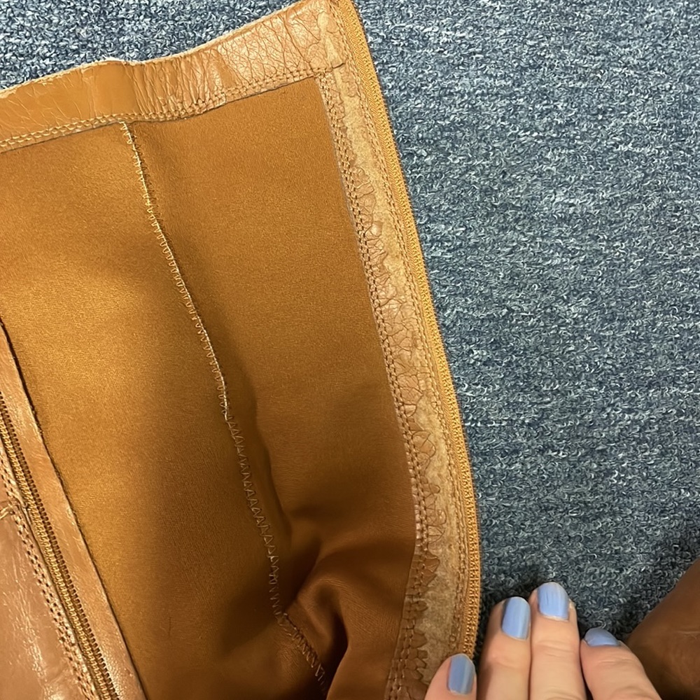 Leather tall boots - Picture 9 of 11